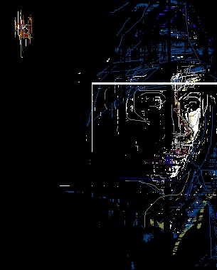 AUTORRETRATO CON CAPUCHA AZUL