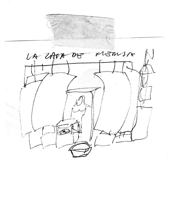 PRIMER ESBOZO DE CASA DE MEDUSA, 2010 F TOMSICH