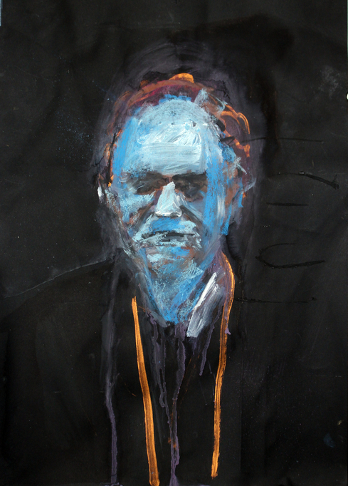 Francisco Tomsich_Farewell (Jannis Kounelis)_Mixed media on paper, Fulda, Germany, 2017_copiar_copiar