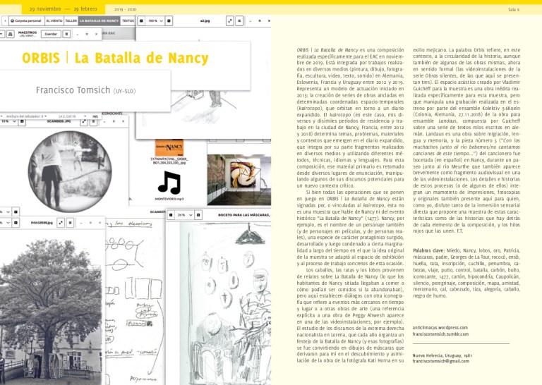 PAGE FROM LEAFLET, EAC